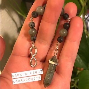 Labradorite & Dark Labradorite Pendulum Divination